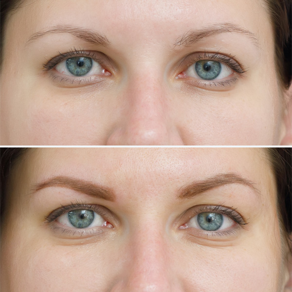 Maquillage permanent des sourcils (microshading) Lille